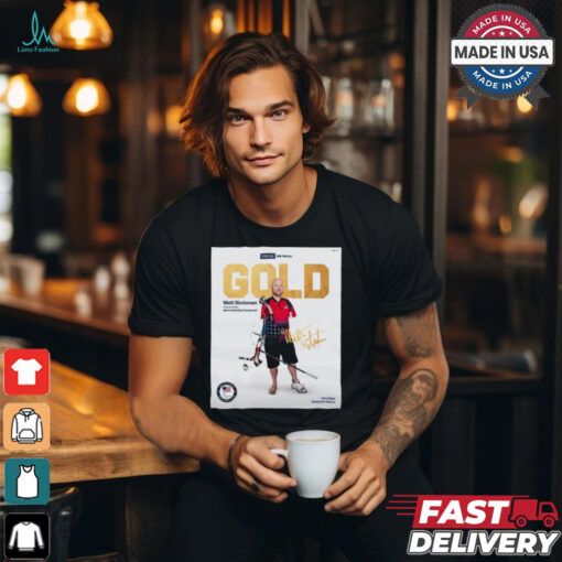 Poster Matt Stutzman Gold Medal Para Archery Signature Paralympic Paris 2024 t shirt