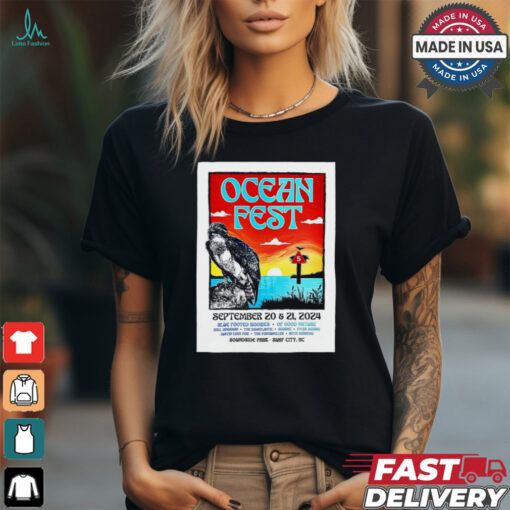 Poster Ocean Fest In Surf City NC On Sept 20 21 2024 t shirt