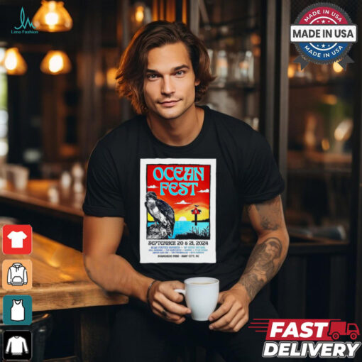 Poster Ocean Fest In Surf City NC On Sept 20 21 2024 t shirt
