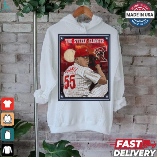 Poster Philadelphia Baseball MLB The Steely Slinger Face To Face With The Eyes Of Dancer t shirt