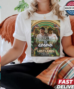 Poster Rusko Caspa Lost Lands Festival September 20 22, 2024 Legend Valley, Oh t shirt
