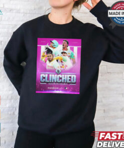 Poster San Diego Padres MLB Have Clinched Postseason 2024 t shirt