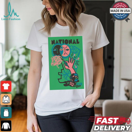 Poster The National Zen Diagram Tour 2024 t shirt