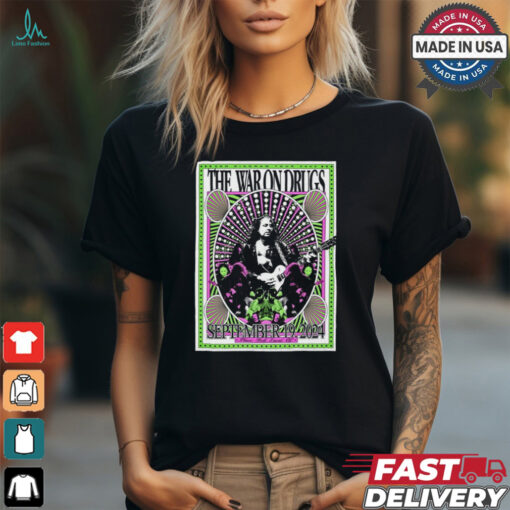 Poster The War On Drugs At Place Bell In Laval Qc Sept 19 2024 t shirt