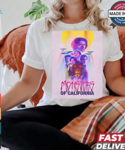 Poster To The Stars Monsters Of California Movie 2024 t shirt