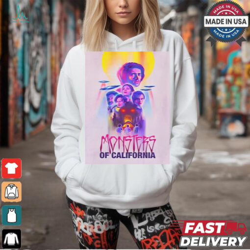 Poster To The Stars Monsters Of California Movie 2024 t shirt