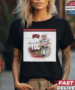 Poster UNLV Rebels Thank You Matthew Sluka t shirt