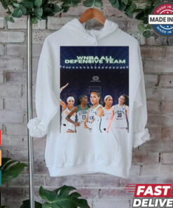 Poster WNBA’s All Defensive First team Are Napheesa Collier, A’ja Wilson, Ezi Magbegor, Dijonai Carrington, and Breanna Stewart t shirt