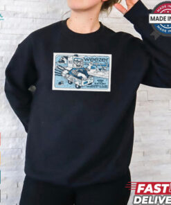 Poster Weezer Voyage To The Blue Planet Tour 2024 Washington, Dc t shirt