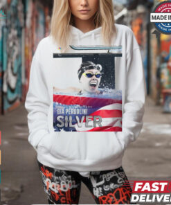 Poster Women’s 400M Freestyle S13 Gia Pergolini Silver Medal Paris Paralympics 2024 t shirt