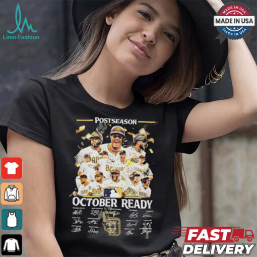 Postseason 2024 October Ready San Diego Padres T Shirt