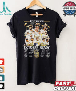 Postseason 2024 October Ready San Diego Padres T Shirt