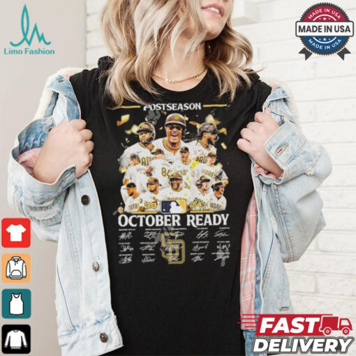 Postseason 2024 October Ready San Diego Padres T Shirt
