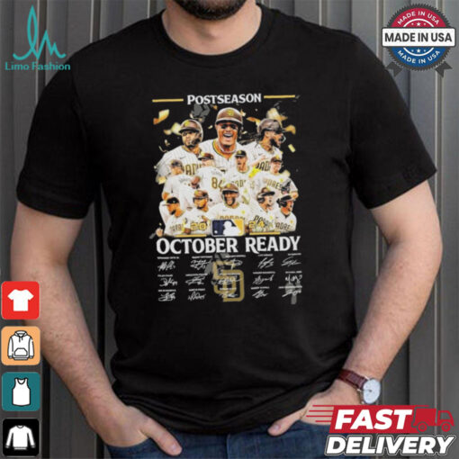 Postseason 2024 October Ready San Diego Padres T Shirt