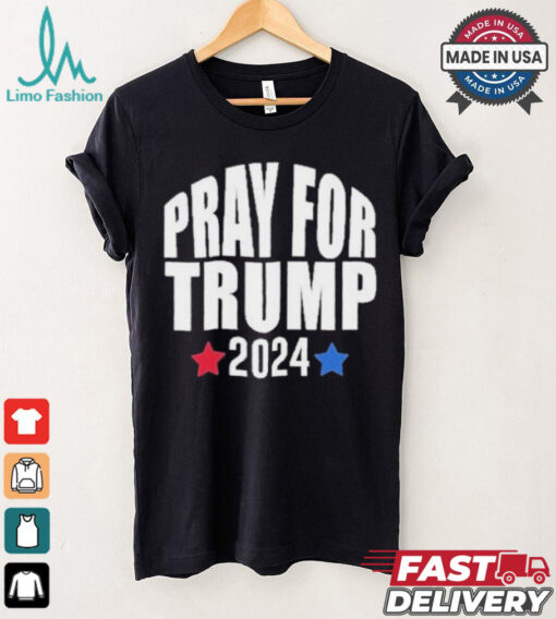 Pray For Trump Shots Fired 2024 T shirt