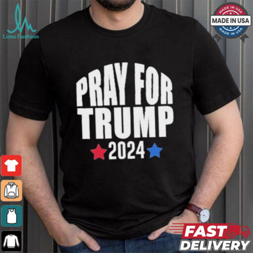 Pray For Trump Shots Fired 2024 T shirt