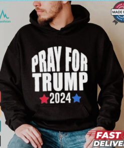 Pray For Trump Shots Fired 2024 T shirt