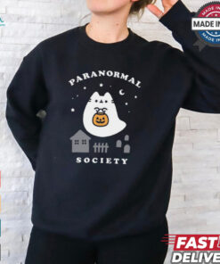 Pusheen Boosheen Paranormal Society Tee shirt