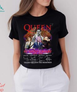 Queen 55th Anniversary 1970 – 2025 Thank You For The Memories T Shirt