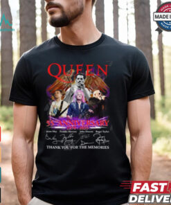 Queen 55th Anniversary 1970 – 2025 Thank You For The Memories T Shirt