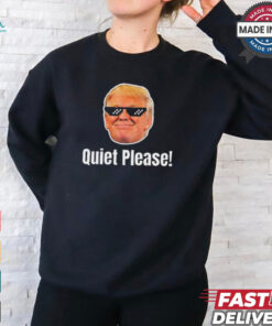 Quiet Please Donald Trump & Kamala Harris Debate T Shirt