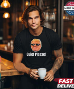 Quiet Please Donald Trump & Kamala Harris Debate T Shirt