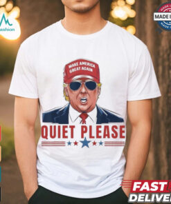 Quiet Please Trump Presidential Debate T Shirt