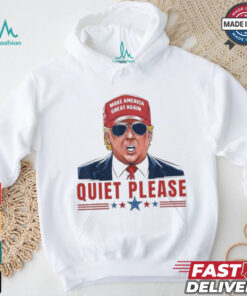 Quiet Please Trump Presidential Debate T Shirt