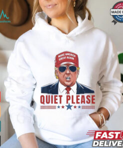 Quiet Please Trump Presidential Debate T Shirt