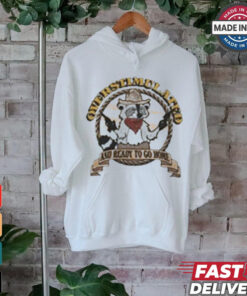 Raccoon cowboy overstimulated and ready to go home T shirt