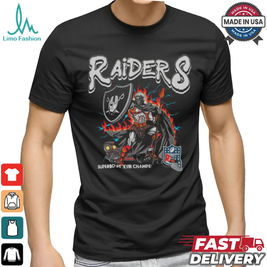 Raiders superbowl XVIII champs shirt Raiders superbowl XVIII champs shirt