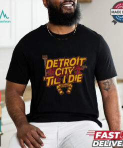 Rally Detroit City FC GOLD Til I Die Short Sleeve Fashion T Shirt