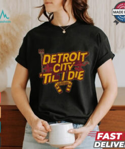 Rally Detroit City FC GOLD Til I Die Short Sleeve Fashion T Shirt