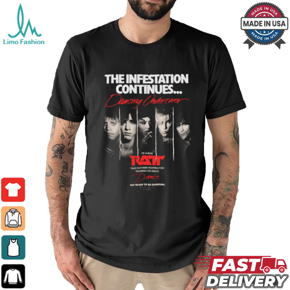 Ratt Dancing Undercover T Shirt Ratt Dancing Undercover T Shirt