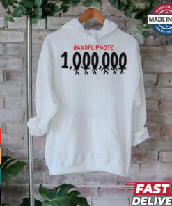 Raxdflipnote One Million T Shirt