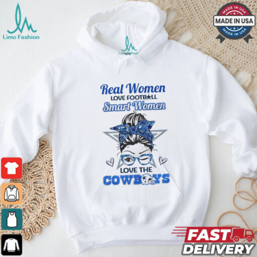 Real Women Love Football, Smart Women Love The Cowboys Unisex T Shirt