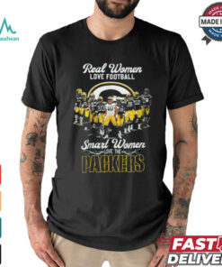 Real women love football smart women love the Packers shirt