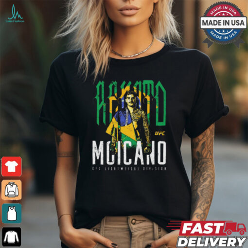 Renato Moicano Brazil Flag UFC Lightweight Division Vintage t shirt