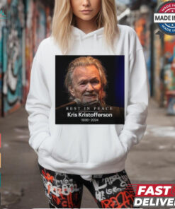 Rest In Peace superstar songwriter, singer and actor Kris Kristofferson 1936 2024 t shirt
