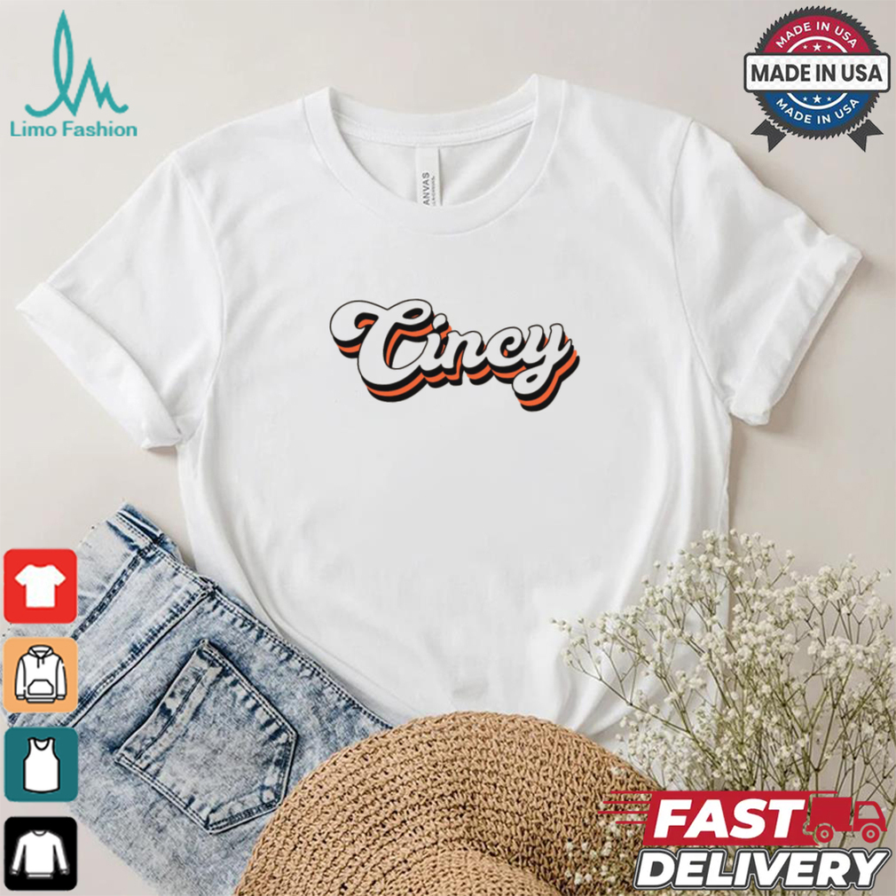 Retro Cincy Football Shirt Retro Cincy Football Shirt