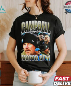 Retro Dan Campbell Coach Detroit Vintage Lions American Football NFC North Division T Shirt