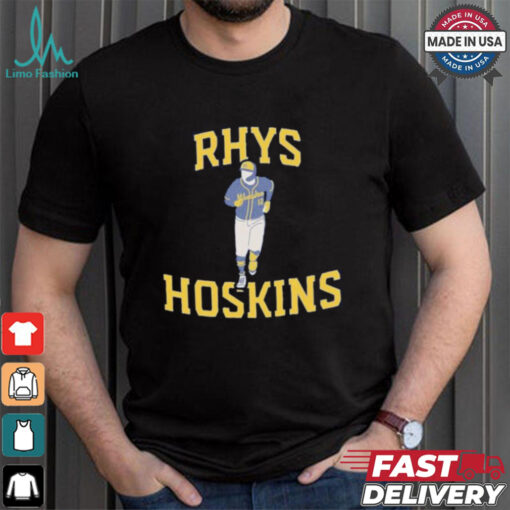 Rhys Hoskins Milwaukee Brewers baseball T shirt