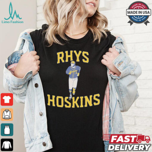 Rhys Hoskins Milwaukee Brewers baseball T shirt