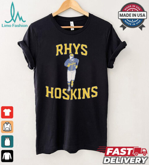 Rhys Hoskins Milwaukee Brewers baseball T shirt