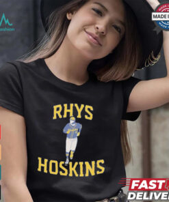 Rhys Hoskins Milwaukee Brewers baseball T shirt