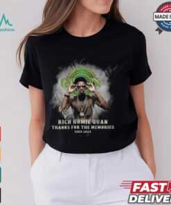 Rich Homie Quan Thanks For The Memories 1989 2024 T Shirt