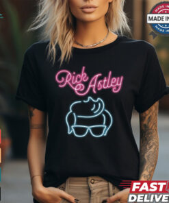 Rick Astley Neon Sign Shirt