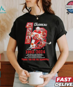 Rip Johnny Gaudreau Calgary Flames 1993 2024 Medal record Shirt
