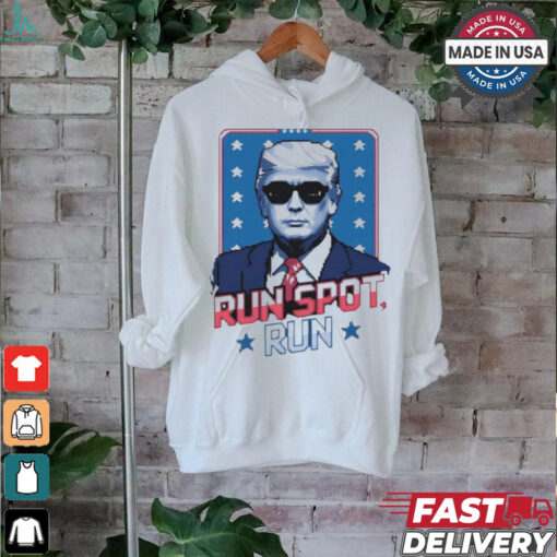 Run Spot Run Debate Trump Kamala 2024 T Shirt