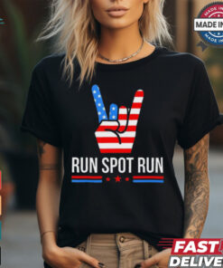 Run Spot Run Elections 2024 Democrat Republican T Shirt